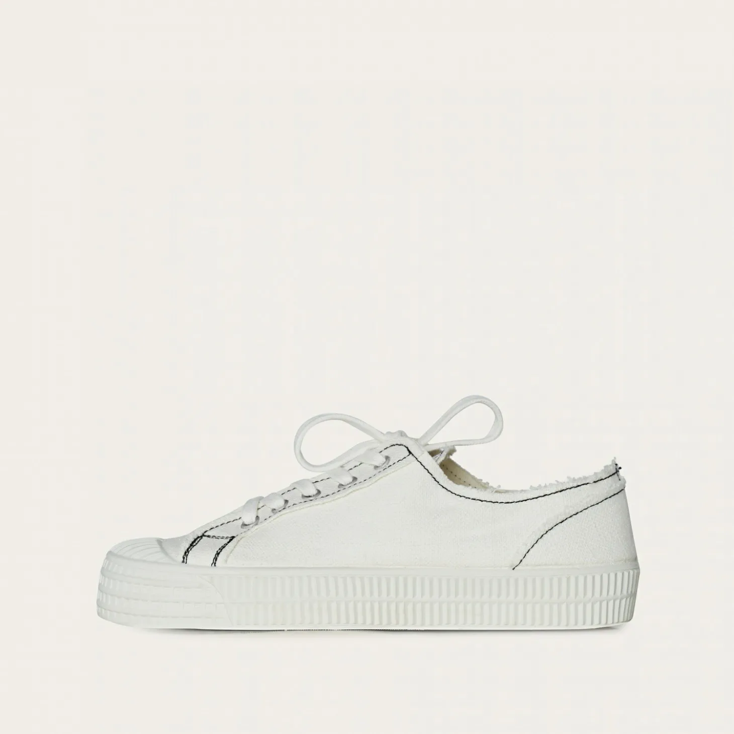 Novesta Star Master Sneakersy Damskie Vegan, Perlowy Z Czarna Nicia