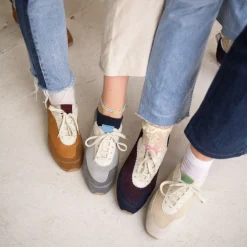 Ritza Sneakersy, Szary Welur
