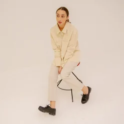 Tefer Półbuty, Czarny Rustykalny